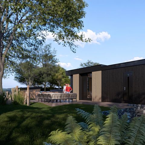 Lodge 4 personen - Valkhof met Hottub