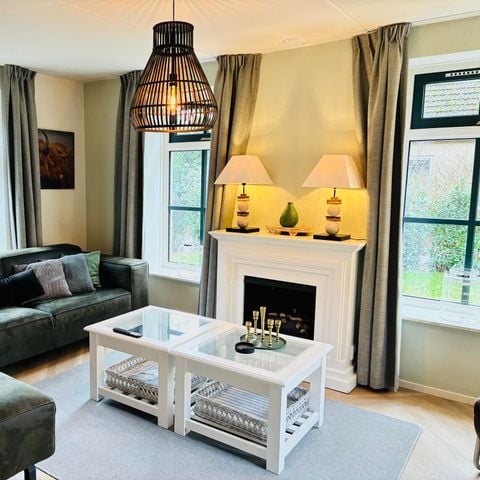 Bungalow 6 personen - Stuifzand Wellness Outdoor Deluxe met Bedstee