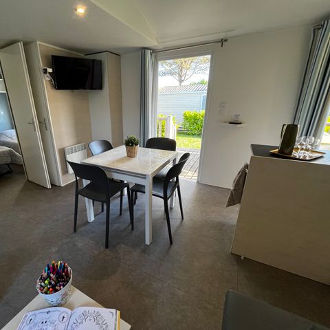 Stacaravan 6 personen - Prestige - 3 kamers - 34m² - Frankrijk