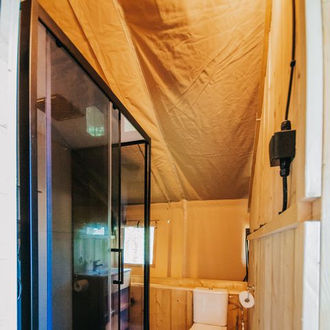 Safaritent 4 personen - incl. sanitair