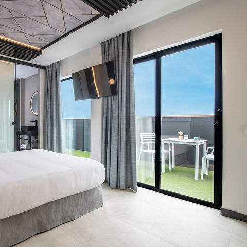 Hotelkamer 2 personen - Terras