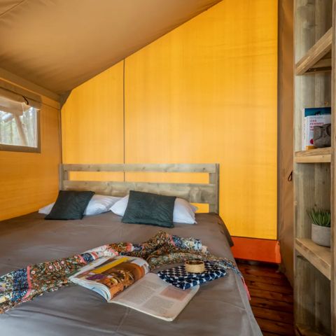 Tent 5 personen - Comforttent met 2 slaapkamers - geen sanitair