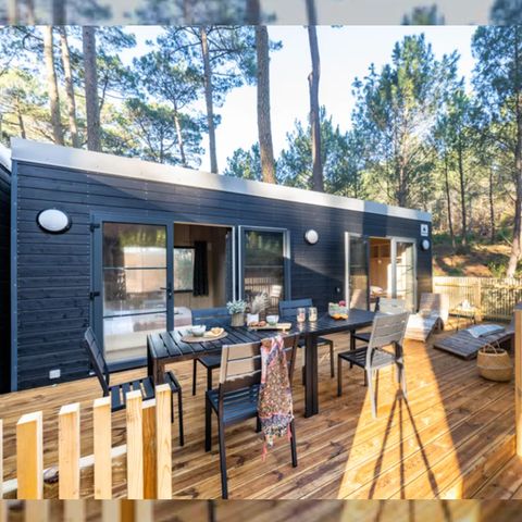 UNIEKE ACCOMMODATIE 6 personen - Tiny huis Confort - 3 slaapkamers - 2 badkamers met douche