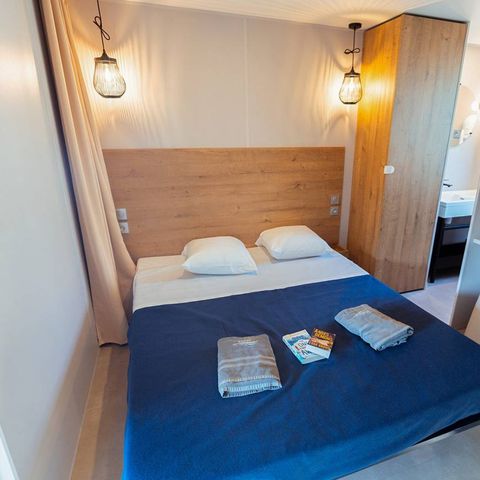 Stacaravan 4 personen - Premium - 2 slaapkamers - Airconditioning