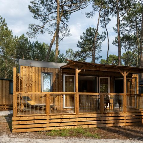 Stacaravan 4 personen - Premium - 2 slaapkamers - Airconditioning