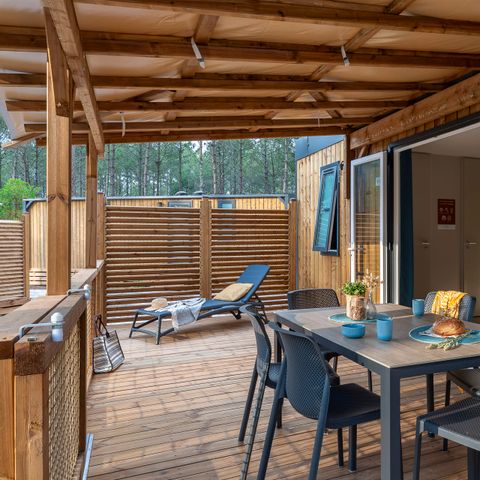 Stacaravan 4 personen - Premium - 2 slaapkamers - Airconditioning
