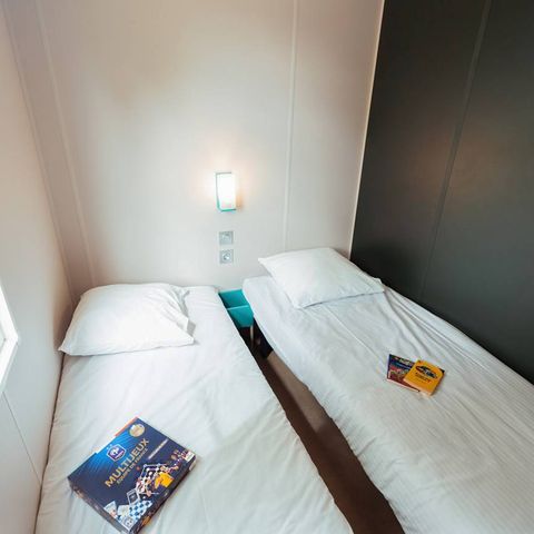 Stacaravan 6 personen - Premium - 3 slaapkamers - Airconditioning