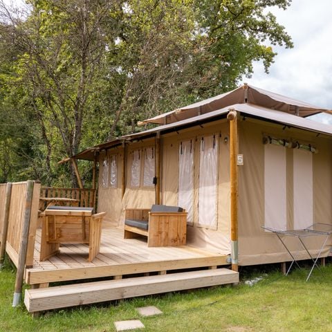 Safaritent 5 personen - Sterrenstof 40 - 5 personen