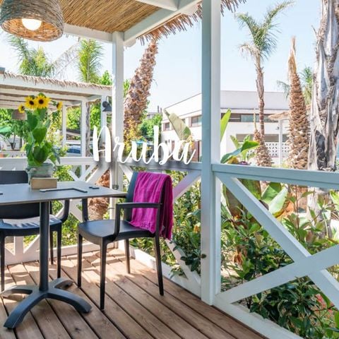 Bungalow 2 personen - Bungalow Aruba logies en ontbijt 2 pers