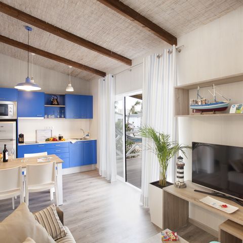Bungalow 4 personen - Bungalow Caribe Club bed and breakfast