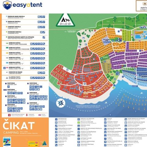 Safaritent 5 personen - Cikat - Safaritent Lodge (6P)