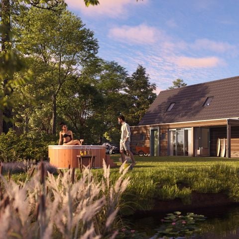 VAKANTIEHUIS 6 personen - Draagsteen Outdoor Sauna