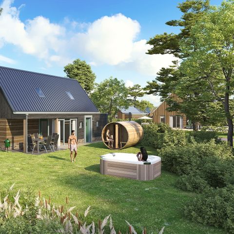 VAKANTIEHUIS 6 personen - Zwerfsteen Outdoor Wellness 