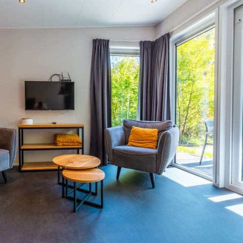 Lodge 2 personen - Bosrand wellness cabin