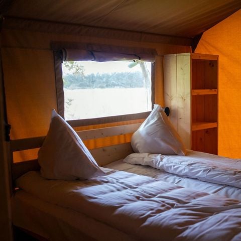 Safaritent 6 personen - incl. sanitair