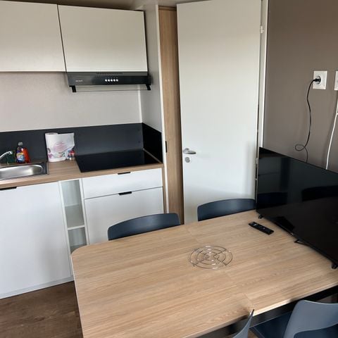 Stacaravan 6 personen - Confort + 3 slaapkamers Trigano