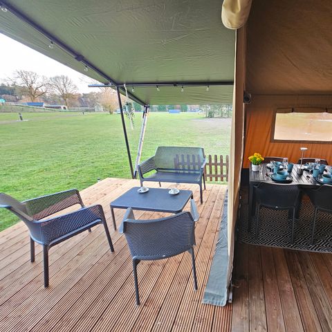 Safaritent 5 personen - incl. toilet