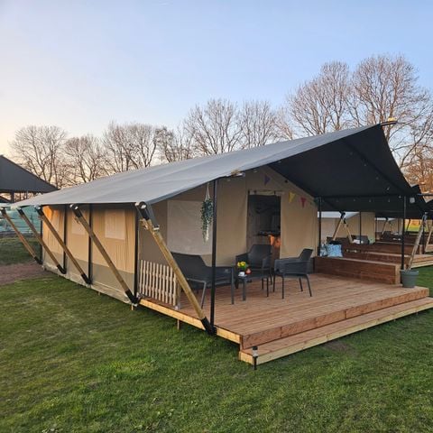 Safaritent 5 personen - incl. toilet