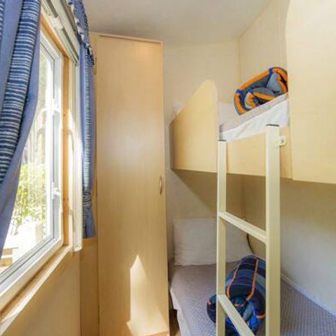 Stacaravan 4 personen - Mobile-home | Comfort | 2 Slaapkamers | 4 Pers. | Verhoogd terras | Airconditioning.