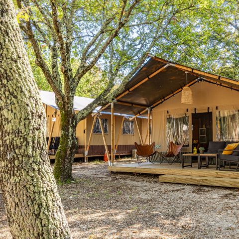 Safaritent 6 personen - Safaritent Lodge + airco (6P)