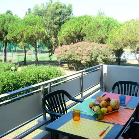 APPARTEMENT 4 personen - Airconditioning - Terras