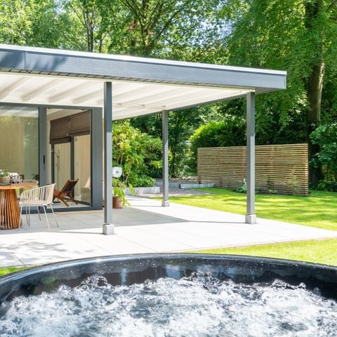 Bungalow 4 personen - Bos & Bubbels met hottub & sauna