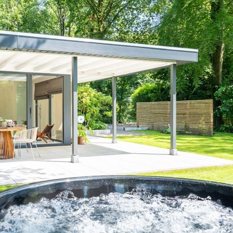 Bungalow 4 personen - Bos & Bubbels met hottub & sauna