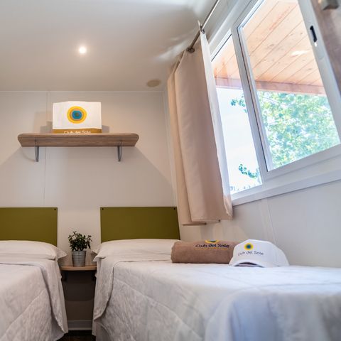 Stacaravan 4 personen - Lodge Comfort Hond