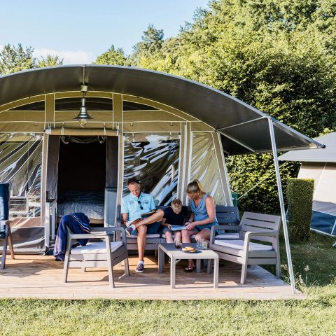 Tent 5 personen - Lodge de Luxe