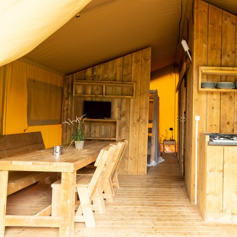 Safaritent 6 personen - Lodge tent
