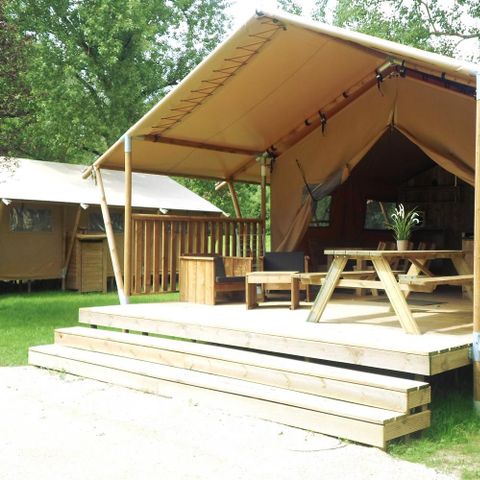 Safaritent 6 personen - Lodge tent