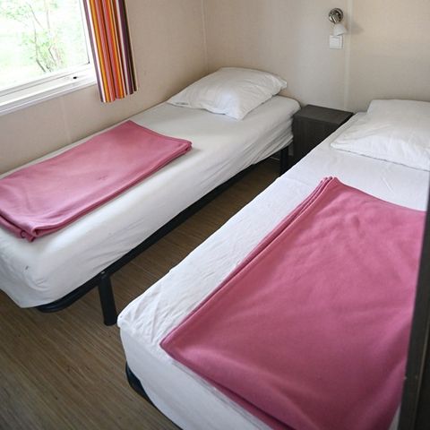 Stacaravan 6 personen - Stacaravan met 2 slaapkamers