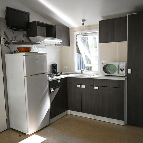 Stacaravan 6 personen - Stacaravan met 2 slaapkamers