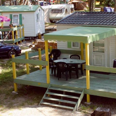 Stacaravan 6 personen - Stacaravan met 3 slaapkamers