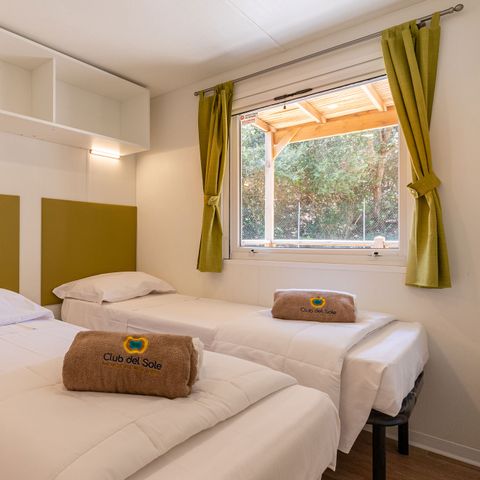 Stacaravan 4 personen - Lodge Superieur Gezin