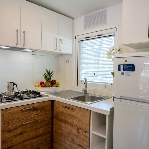 Stacaravan 4 personen - Lodge Superieur Gezin
