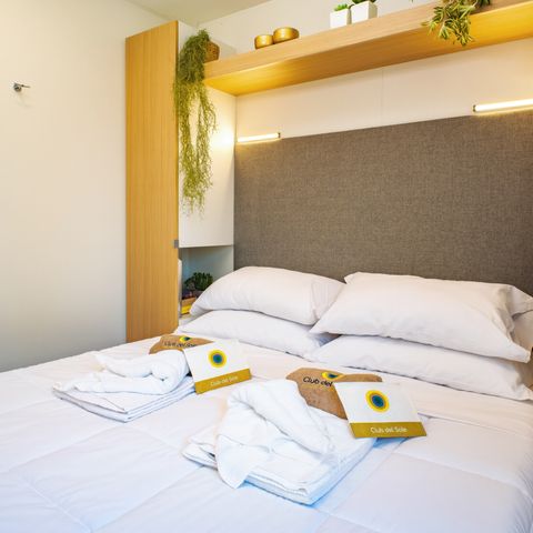Stacaravan 4 personen - Lodge Deluxe - Huisdieren toegestaan