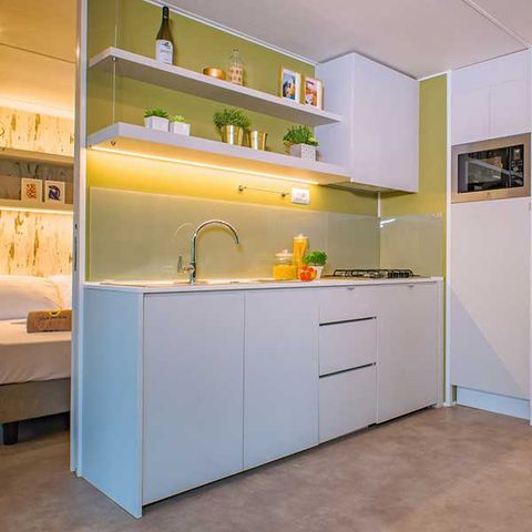 Stacaravan 5 personen - Junior Suite Alpina