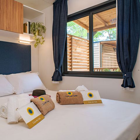 Stacaravan 6 personen - Lodge Deluxe Familie