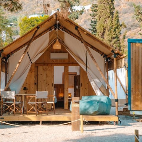 Safaritent 5 personen - SAFARI ARENA 5 ZEEZICHT