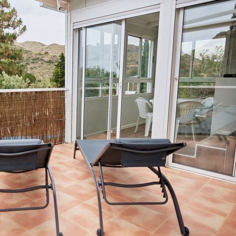 Bungalow 2 personen - BUNGALOW CONFORT VIEW - 01 SLAAPKAMER