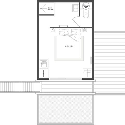 UNIEKE ACCOMMODATIE 2 personen - Tree House 2 personen