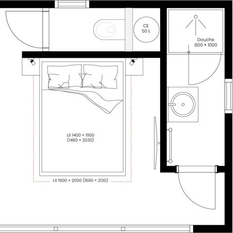 Lodge 2 personen - Cocoon de l'Ourthe