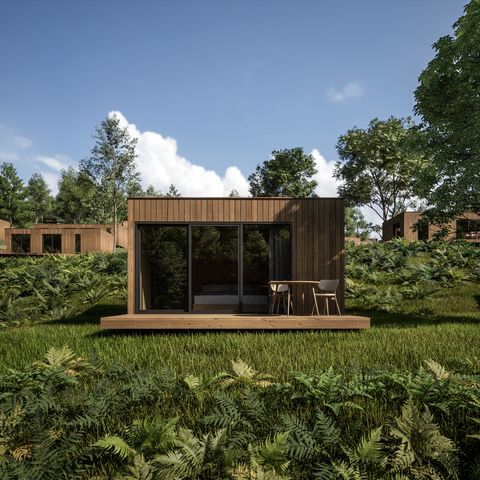 Lodge 2 personen - Cocoon de l'Ourthe