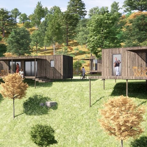 Camping Le Hameau de l'Ourthe - Camping Belgisch-Luxemburg - Afbeelding N°5
