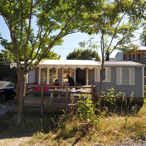 Stacaravan 6 personen - 3 slaapkamer Riviera 32m² met airconditioning