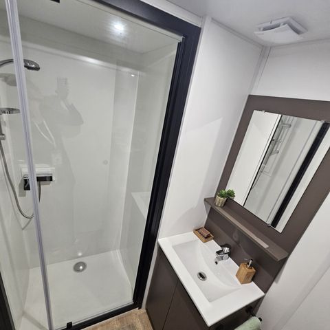 Stacaravan 4 personen - Stacaravan premium AVEC VUE et climatisation 2 kamers 4 personen