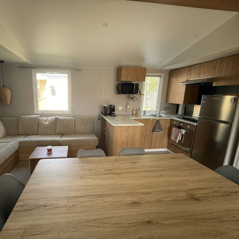 Stacaravan 6 personen - Stacaravan 3 slaapkamers - AMOR B62
