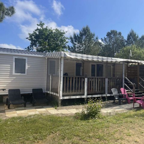 Stacaravan 6 personen - Stacaravan 3 slaapkamers - AMOR B62