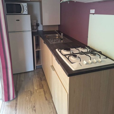 Stacaravan 6 personen - Stacaravan 2 slaapkamers - CALIN F37